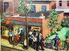 George Melville Smith - Shopping Day - Oil on Canvas - 22" x 30"