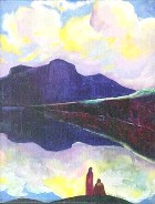 William Schwartz - Daydreams - Oil on Canvas - 14x 11